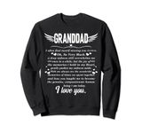 Granddad in Heaven Memory Of My Dad Papa Grandpa Sweatshirt