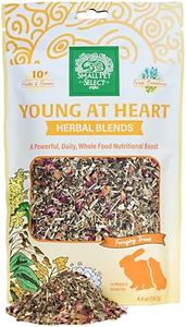 Small Pet Select - Young at Heart Herbal Blend, a Natural Herbal Treat for Rabbits and Guinea Pigs, 4.4oz
