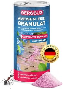 GEROBUG Ameisen-frei Granulat - ideal gegen Ameisen und Ameisennester - staubfreies Ködergranulat zum Streuen oder Gießen - im Innen- und Außenbereich einsetzbar - 500 g