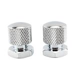 FINMOKAL Pair Seat Mounting Nuts Bolts For Harley Road King Fat Boy Electra Glide Softail