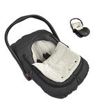 CozyMe Carseat Bunting Bag, Cover, Liner Set, Included Carseat Cover, Fleece Liner, Winter Footmuff, 3 in 1 Innovation Infant Outdoor Anti-Cold Cover
