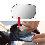 Auto Spare World Sub Mirror Plate Compatible With Compatible Withd Fusion 2006-2010 (Set Of Right and Left Side)