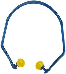 Delta Plus CONICMOVE01VE Borsa con un paio di tappi per le orecchie con gancio per l'orecchio, blu-giallo, articolo senza dimensioni, 1 pezzo