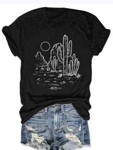 Women Vintage T Shirt Short Sleeve Summer Tops Funny Graphic Tees, A-black, XX-Large