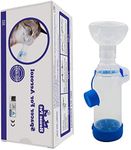 Inhaler Spacer for Dogs/Cats with 2 Silicone Masks, Aerosol Chamber Canine Spacer for Cats and Doggy for Respiratory Diseases Such as Bronchitis Feline Breathing Shortness Asthma