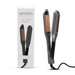 WINSTON Professional Hair Waver for Women - Adjustable Ceramic Wave Barrels (18mm/22mm/26mm), Instant Heat with LCD Display, Deep Waver Curler Machine for Frizz-Free Beach Waves
