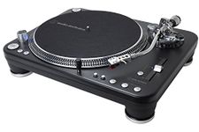 Audio-Technica AT-LP1240-USB XP Direct-Drive Professional DJ Turntable (USB & Analog), Black