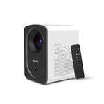 FOXIN Vision 500 Smart Projector | 4k Support 720P Native | 5000 Lumens | 150 inch Screen Size | Manual Focus | 8 Watts Speaker | Firestick Compatible | White