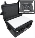 Case Club Case fits The Starlink Standard Actuated Dish Kit in a Hard-Shell, Protective, Pressure Equalizing, Lightweight, Waterproof, Airtight, & Heavy Duty Case