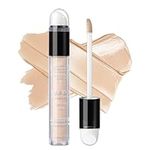 Instant Anti Age Eraser Eye Concealer with 2% Niacinamide Under Eye Concealer for Dark Circles Liquid Concealer Beauty Wand,Face Shaping Foundation Stick Contour Highlight Makeup Stick