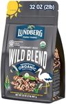 Lundberg Organic Wild Blend Rice, Regenerative Organic Certified – A Balanced Blend of Brown Rice, Red Rice, and Black Rice, Chip Clip Included, 32 Oz