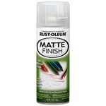 Rust-Oleum Specialty Clear Matte Finish Synthetic Spray Paint, 312 g (Transparent)