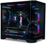 ViprTech Reaper 3.0 Liquid-Cooled PC - AMD Ryzen 7 8700F (5.0Ghz Turbo), RTX 4070 Super 12GB, 32GB DDR5 6400, 2TB NVMe SSD, 800W Gold, VR-Ready, WiFi BT, Win 11, Gaming Desktop Computer Black