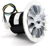 Combustion Blower Exhaust Fan Motor for Whitfield Advantage 2, Advantage II-T & II, Advantage Plus Pellet Stoves, Pellet Stove Parts for Whitfield Advantage, 12156009 12056010 Exhaust Blower Motor