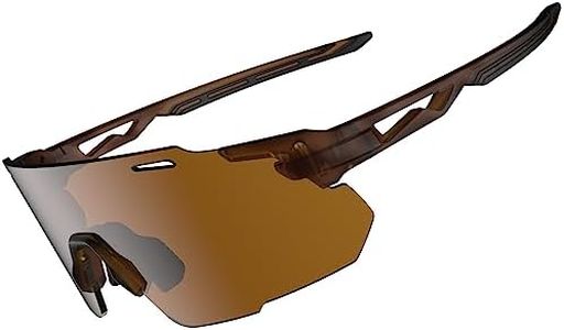 HAAYOT Polarized Cycling Glasses,Baseball Sunglasses for Men Women,Sports Running Biking MTB Fishing Sunglasses 5 Lenses