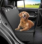 Pet Union Luxury Car Seat Cover/Hammock for Rear Bench (for Large & Small Dogs), Simple Installation & Easy to Clean, Protect Your Car, 100% Waterproof, Anti-Slip Design, Travel Worry-Free