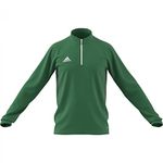 adidas Men's Entrada 22 Training Top, Team Green/White, L