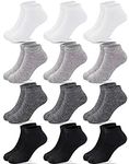 Duufin 12 Pairs Kids Athletic Ankle