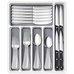 Hiware 48-Piece Silverware Set with