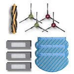 Reverbo Replenishment Kit | Replacement Parts | Accessories Compatible with Ecovacs Deebot Ozmo 920 | 950 | T5 Series (Kit with Mops) (Cleaning Tool)