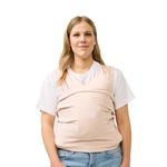 Koala Babycare Newborn Baby Sling Wrap - Easy-to-use - Stretchy Baby Wrap Carrier up to 10kg (Approved up to 15 kg) - Adjustable and Unisex Baby Sling Carrier - Pink