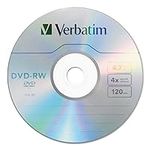 Verbatim DVD-RW Blank Discs 4.7GB 4
