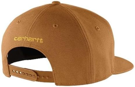 Carhartt Men's 100 Percent Cotton Duck Moisture Wicking Fast Dry Ashland Cap,Carhartt Brown,One Size