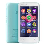 96GB MP3 Player with Bluetooth 5.0 and WiFi, Music Player with Spotify, Audible, Amazon Music, Pandora, Libby, Spotify Kids, 4" Touchscreen Android MP4 Player with HiFi Sound (Blue)