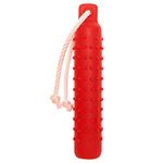 Horolas Dog Training Dummy, Floating Dog Water Toy for Water Fetch Play and Training, Natural Rubber Dog Chew Toys Dog Brushing Stick for Dental Care & Teeth Cleaning