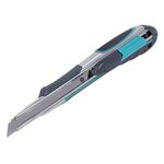 wolfcraft Professional Dual Safety Knife 9 mm I 4285000 I For delicate cutting work and crafts