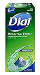 Dial Antibacterial Bar Soap, Mounta