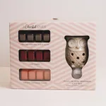 A Cheerful Giver Plug in Wax Warmer & Melts Gift Set with 3 Fragrances, Owl