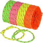 Bedwina Friendship Bracelets For Kids - (Pack of 432) Neon Adjustable Woven Rope Friendship Bracelets Bulk for Girls and Boys - Classroom Prizes for Kids Birthday Party Favors & Goodie Bag Stuffers