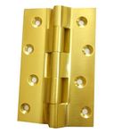 A & Y TRADERS Brass 5'INCH Heavy Hinges 5/32X5/32 SS-PIN Pack of 8