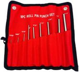 Roll Pin Punch - 9 Piece Set