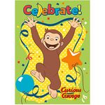 Unique Curious George Party Invitations, 8Ct