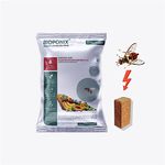 BIOPONIX Fruit Fly Trap Lures (Bactrocera Dorsalis) | Pack of 5 Lures | (Does not Include Traps) for Mango, Papaya, Chiku, Orange, Sitafal, Lemon, Apple, Banana, Jamun, Anjir, Guava, BER, etc