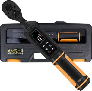 Uharbour Digital Torque Wrench 3/8" Drive – 0.9-60Nm, Dual Direction, LED Alarm