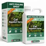 KinderPet® Cat Repellent Stop Cats Big Value 2.5L Refill Anti Fouling Natural Cat Deterrent Stop Fouling Pooping Peeing Urinating Scratching Eucalyptus Lime Peppermint