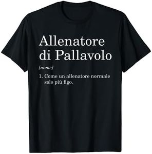 Allenatore Pallavolo Volley Divertente Maglietta
