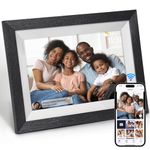 Ekasoco Digital Photo Frame, 10.1 Inch WiFi Digital Photo Frame 32GB Internal Storage, 1280x800 IPS Touchscreen Electronic Photo Frame, Auto-Rotate, EasySetup, Share Photos & Videos Anywhere