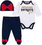 Gerber NFL baby girls 3 Pack Bodysu