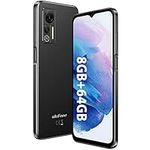 Unlocked Cell Phones Canada, Ulefone Note 14 (8GB+64GB) Smartphone, 6.52-inch Display, 13MP Dual Camera, Android 12, 3 Card Slots, 4500mAh, Dual SIM Dual Standby, Black