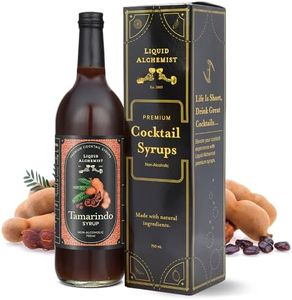 Liquid Alchemist Tamarind Syrup for Cocktails - Real Ingredients Make our Tamarindo Syrup the Perfect Spicy Margarita Mix - Made with Fresh Tamarind Puree & All Natural Tamarind Concentrate (25 oz)