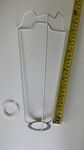 10 inch ES Gimble shade frame carrier ....to support a lampshade with duplex fitting...
