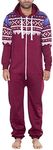 NOROZE Stylish Aztec Mens Onesie - 