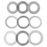 sourcing map AXK2035 AXK2542 AXK3552 Thrust Needle Roller Bearings with Washers 20mm 25mm 35mm Bore 35mm 42mm 52mm OD 2mm Thickness 1 Set