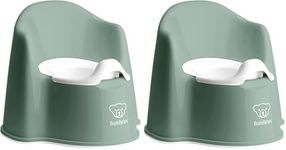 BabyBjörn Potty Chair, Deep Green/W