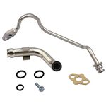 YHB Powerstroke Diesel Updated Turbo Supply Feed Line Drain Tube Compatible With Ford 6.0L 904-192 625-210