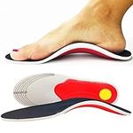 Orthotic Insoles for Women, Arch Support Insoles for Men, Plantar Fasciitis Arch Support Shoe Boot Flat Feet Inserts, Orthotic Feet Heel Pain Shock Absorption Comfortable Insoles (Small EU 35-40)